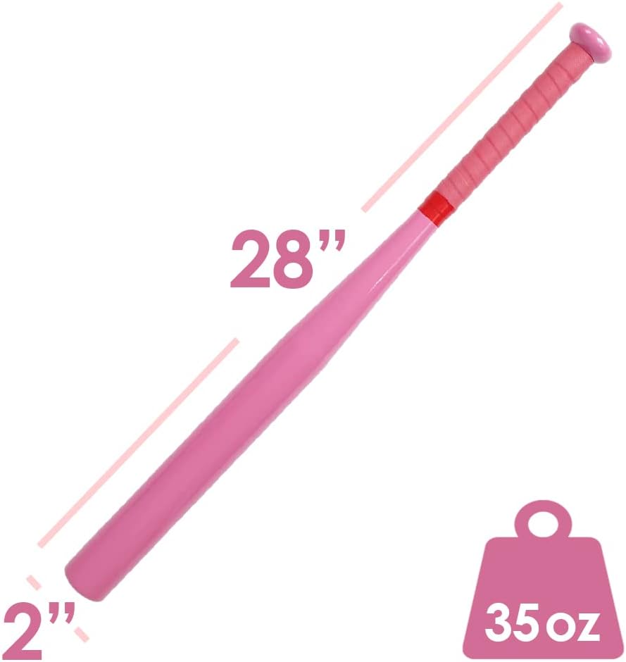 Aluminum Baseball Bat - 28-30 Inch 35 Oz - Softball, Self Defense, Batting Practice, Pickup Games and Home Security - Metal Tball Bat