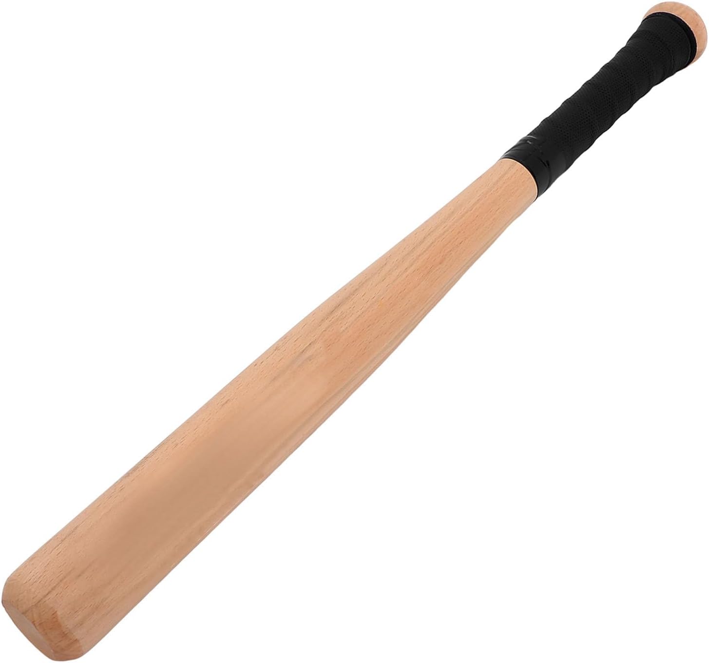 Solid Wood Baseball Bat 21.25 Inch One-Piece Beech Training Bat Lightweight Durable Baseball Stick for Youth and Adult Outdoor Sports Practice