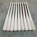 9 Pack 31" Wood Baseball Bats Blem Craft