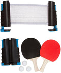 Anywhere Table Tennis Set with Paddles and Balls