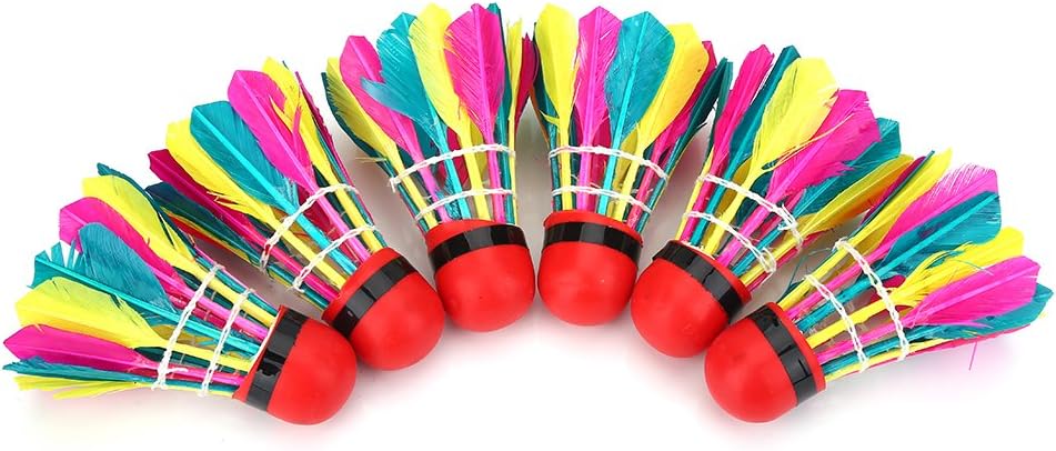 11Pcs Badminton Shuttlecocks, Badminton Balls Badminton s Colorful Shuttlecocks Rainbow Ball Badminton for Sports Training Activities Rainbow s Rainbow
