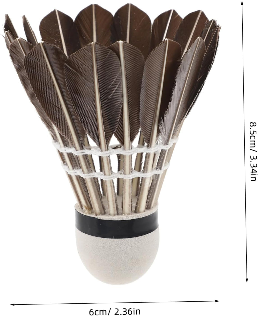 6Pcs Lightweight Badminton Shuttlecocks for Beginners Durable Outdoor Training s for Family Fun Skill Improvement