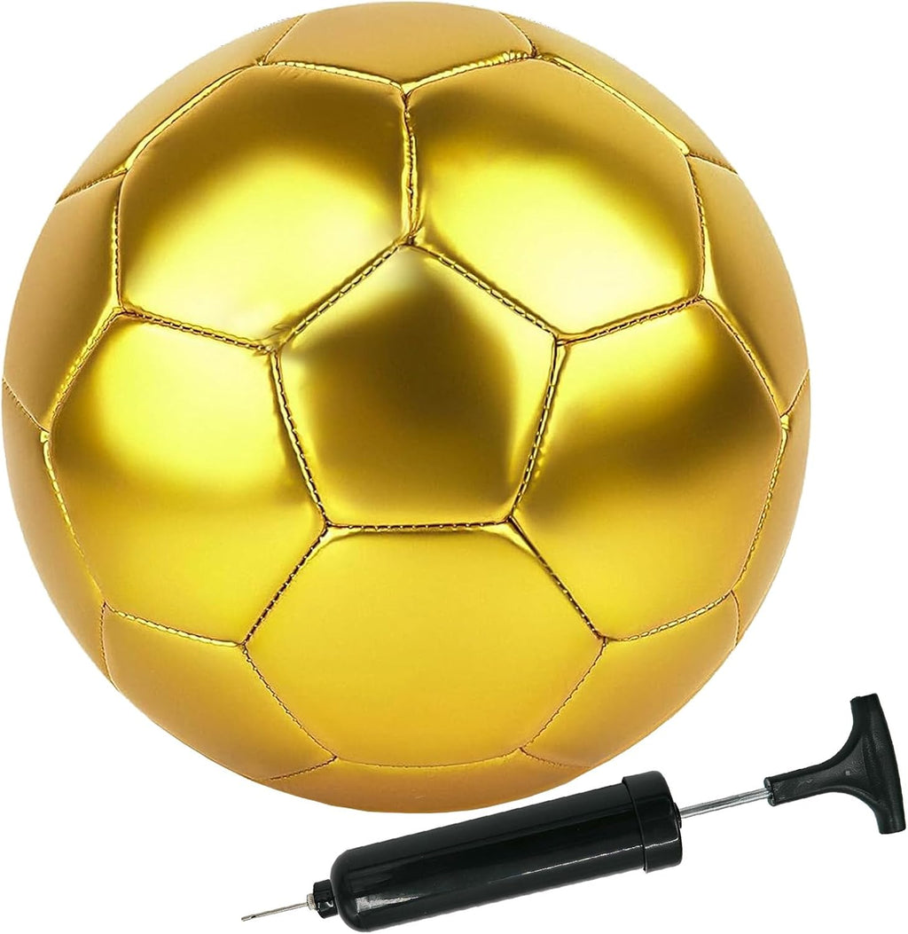 Soccer Ball Size 3 4 5 DIY Craft Boys Girls Adults Birthday Gift with Pump Needle Training Practice