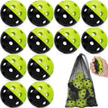 12/30/60 Practice Baseballs for Hitting, 2.8 Inch Plastic Soft Baseballs for Practice Lightweight Soft Ball Hollow Training Softball for Sport Pitching Batting