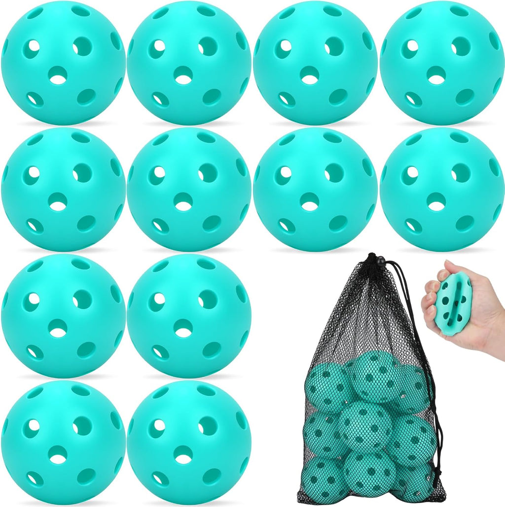 12/30/60 Practice Baseballs for Hitting, 2.8 Inch Plastic Soft Baseballs for Practice Lightweight Soft Ball Hollow Training Softball for Sport Pitching Batting
