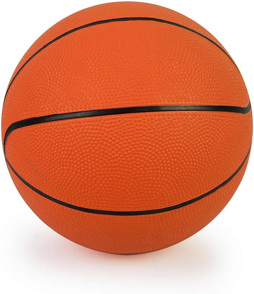 Indoor/Outdoor Rubber Basketball with Pump - Size 1/2/3/5/6/7 Basketballs
