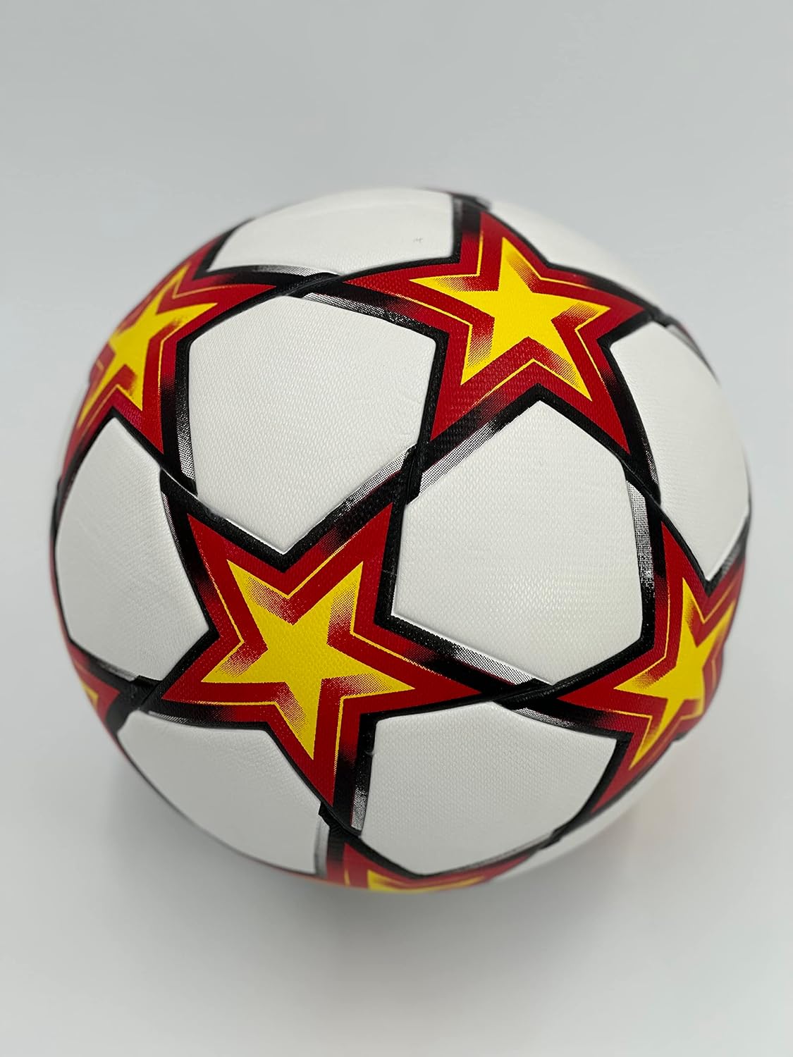 World Cup Quality League Quality Soccer Ball Size 5 Thermally Bonded Match Ball - Official Match Weight- Professional High Grade PU Leather- Pelota de Futbol